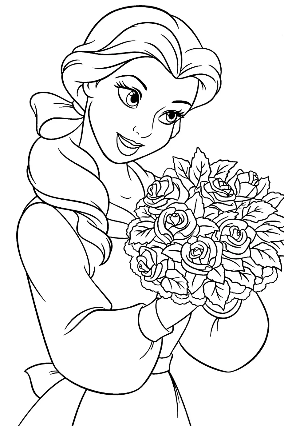 Beauty and the Beast Coloring Pages – 026
