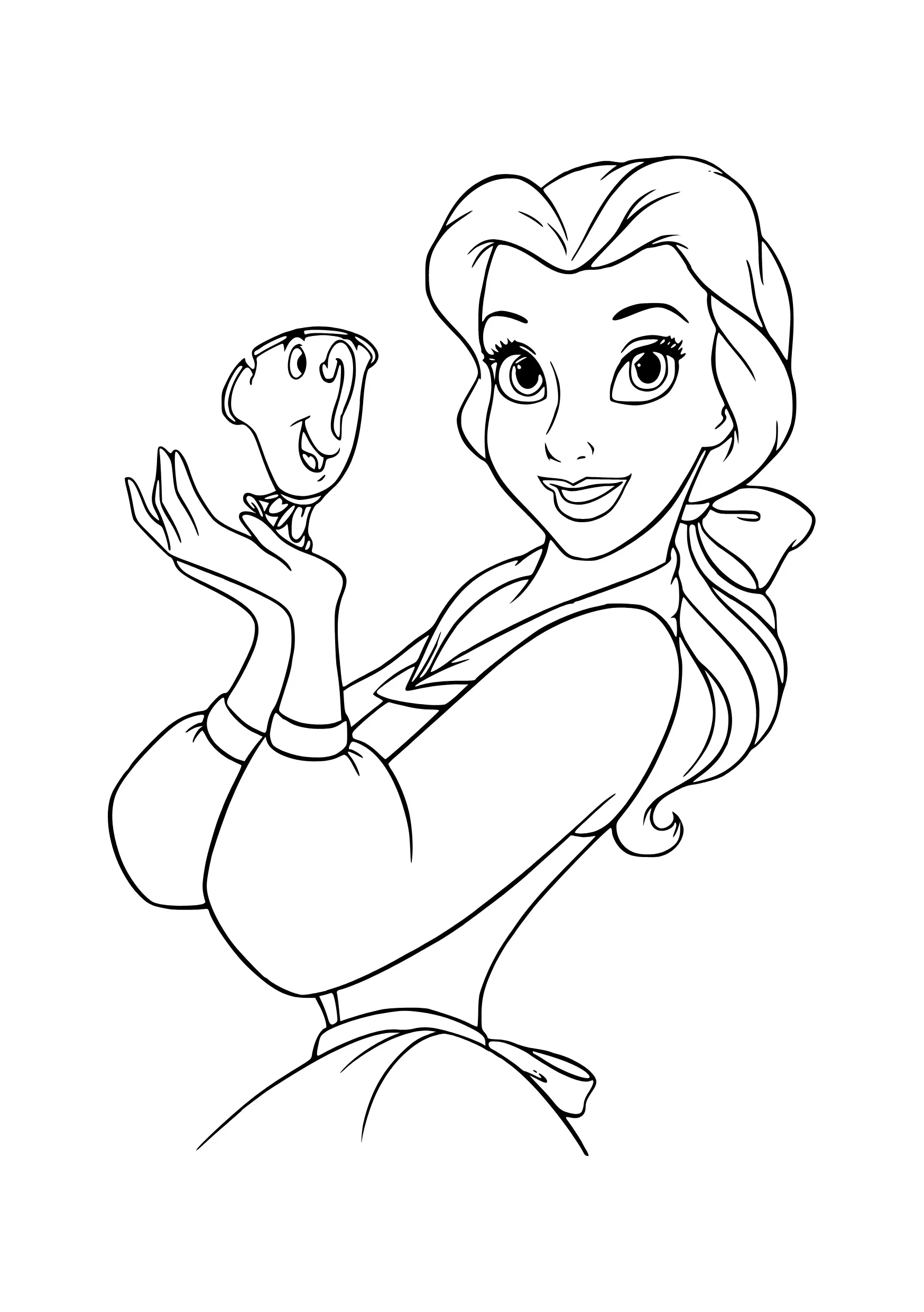 Beauty and the Beast Coloring Pages – 029
