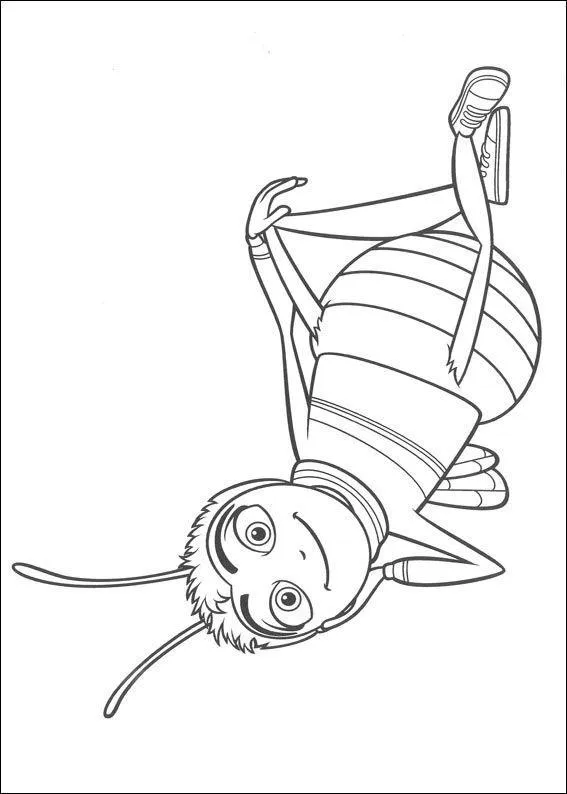 Bees Coloring Pages – 022