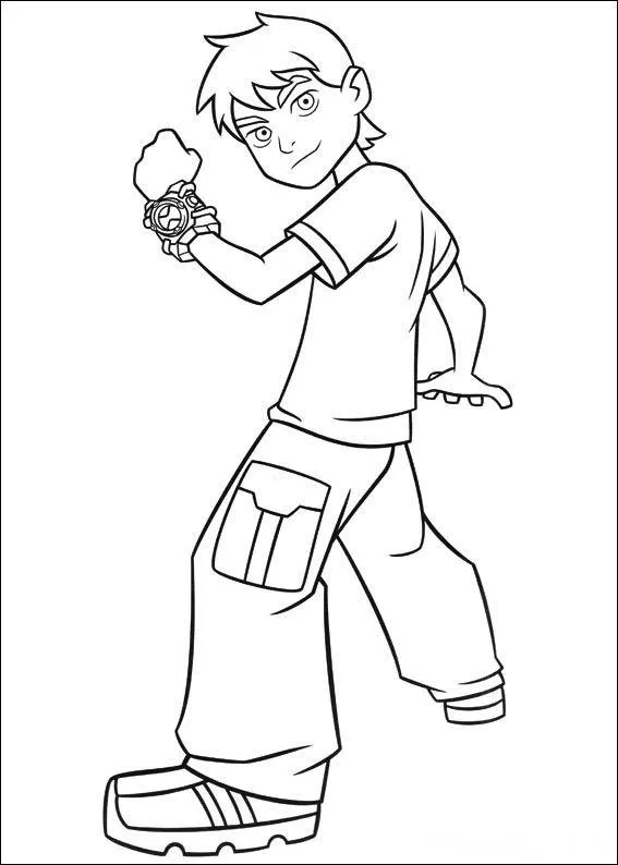 Ben 10 Coloring Pages – 009