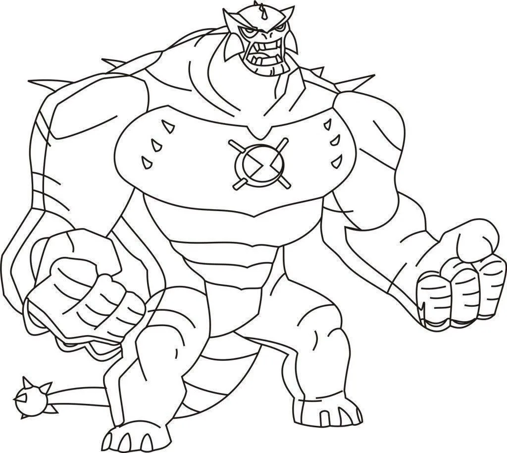 Ben 10 Coloring Pages – 035