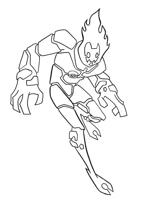 Ben 10 Coloring Pages – 036
