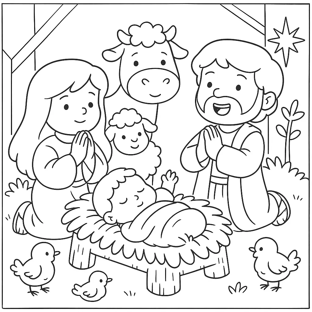 Biblical Coloring Pages – 024