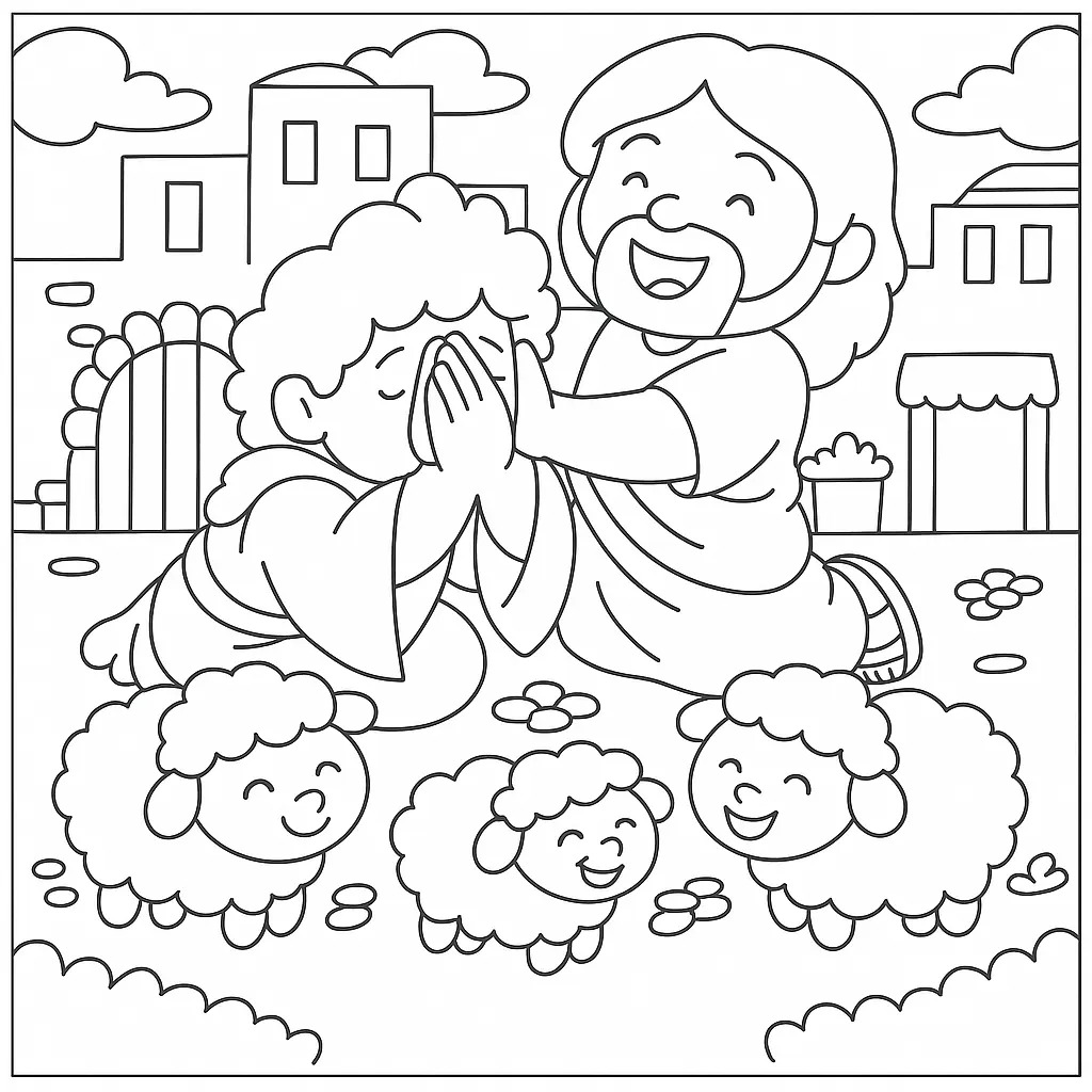 Biblical Coloring Pages – 026