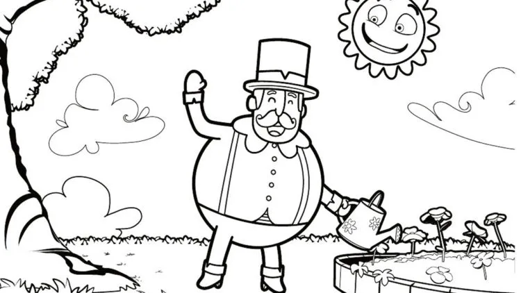 Bita World Coloring Pages – 004