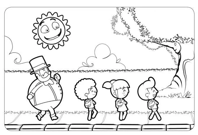 Bita World Coloring Pages – 009