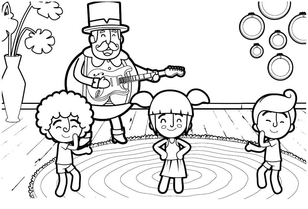 Bita World Coloring Pages – 011