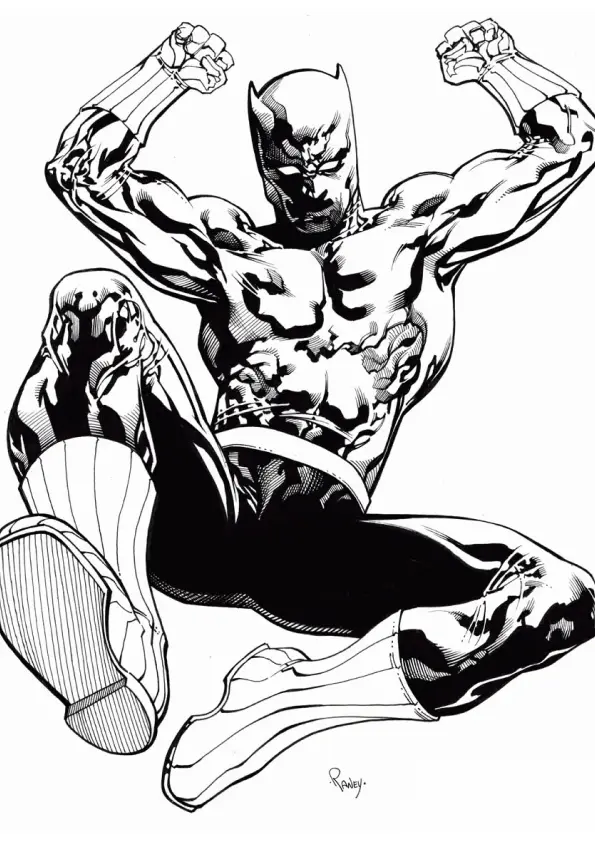 Black Panther Coloring Pages – 009