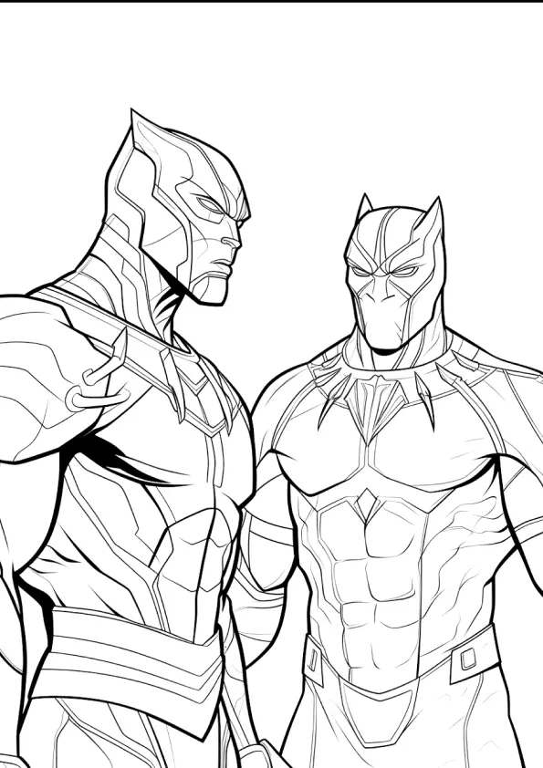 Black Panther Coloring Pages – 012