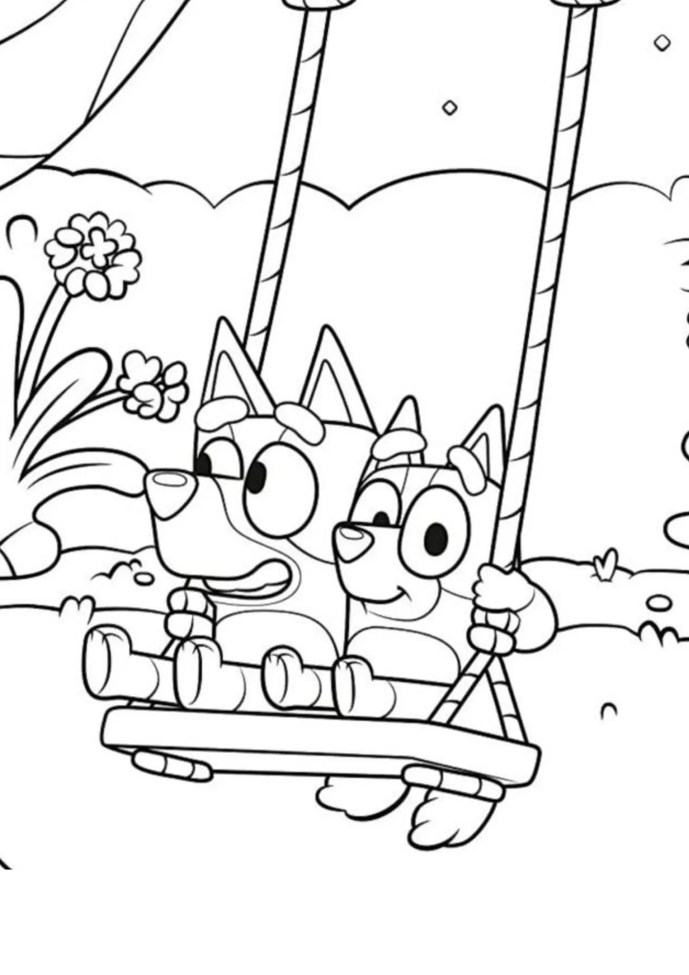 Bluey Coloring Pages – 035