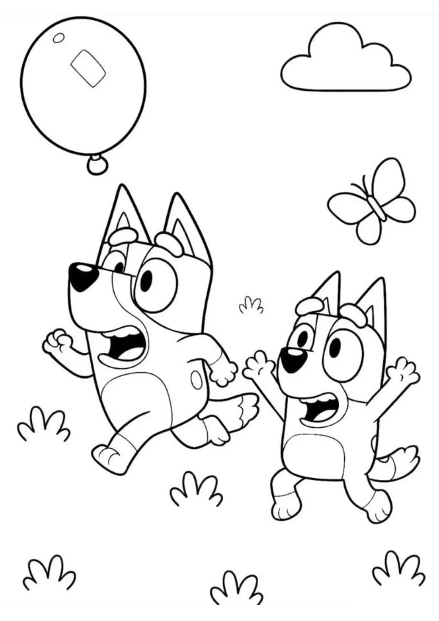 Bluey Coloring Pages – 036