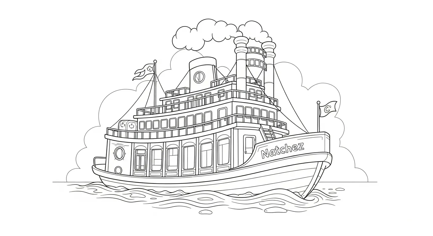 Boats Coloring Pages – 045