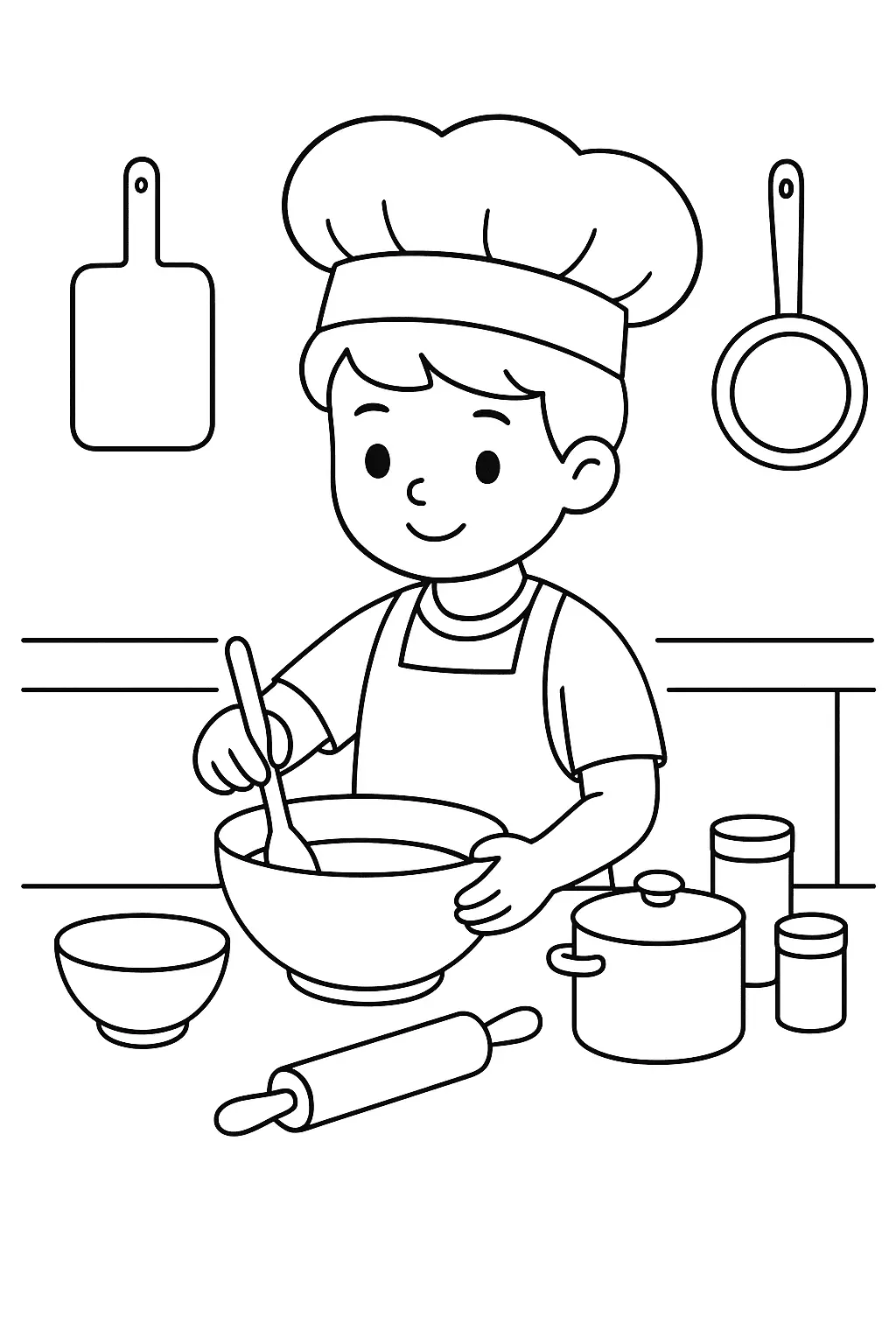 Boys Coloring Pages – 021