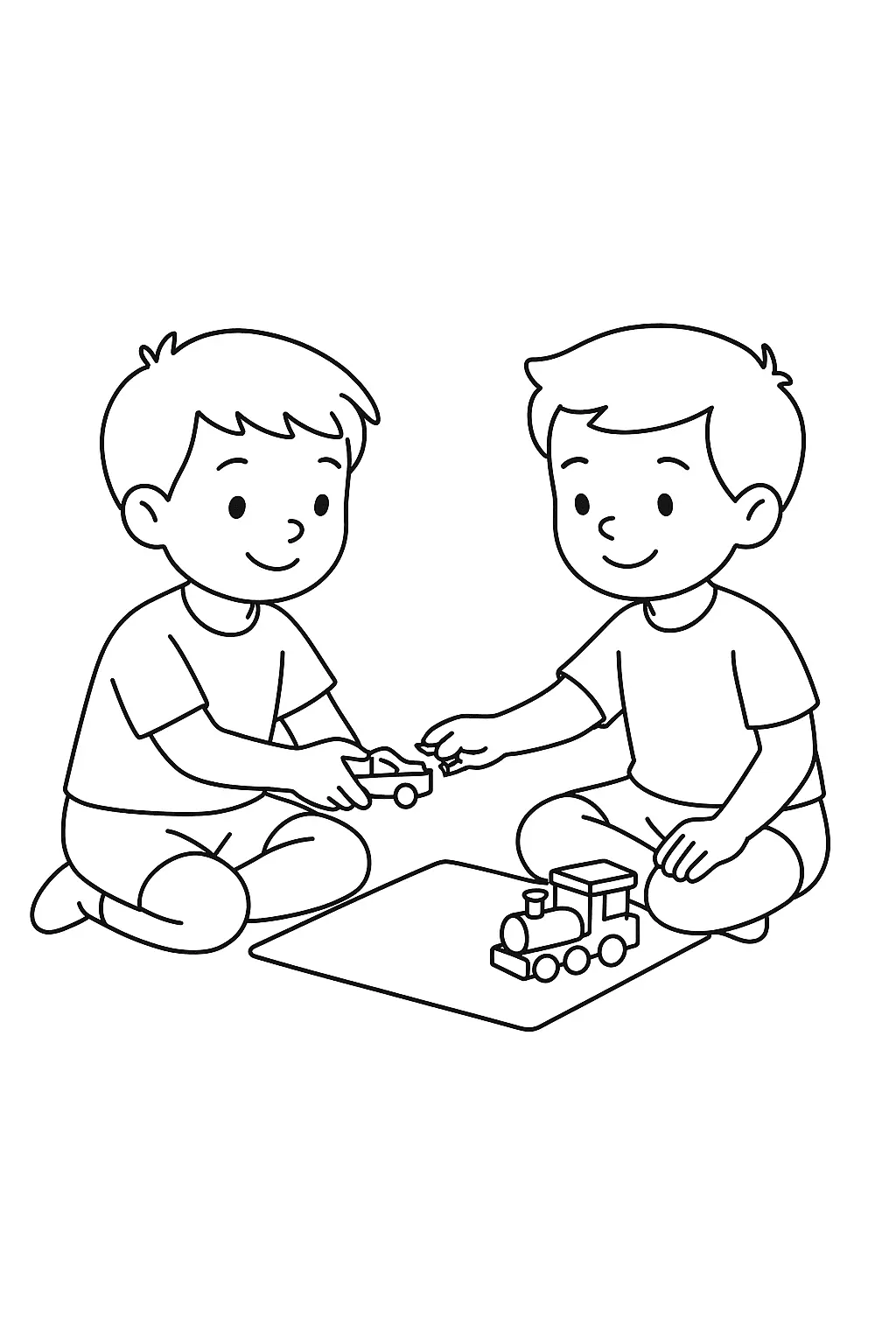 Boys Coloring Pages – 034