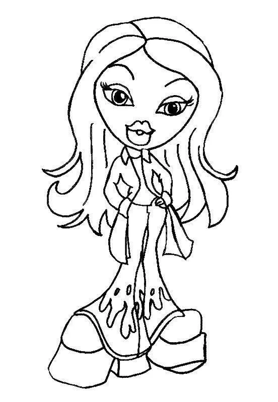 Bratz Coloring Pages – 003