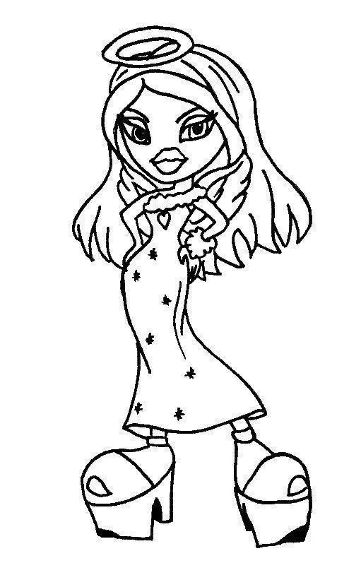 Bratz Coloring Pages – 005