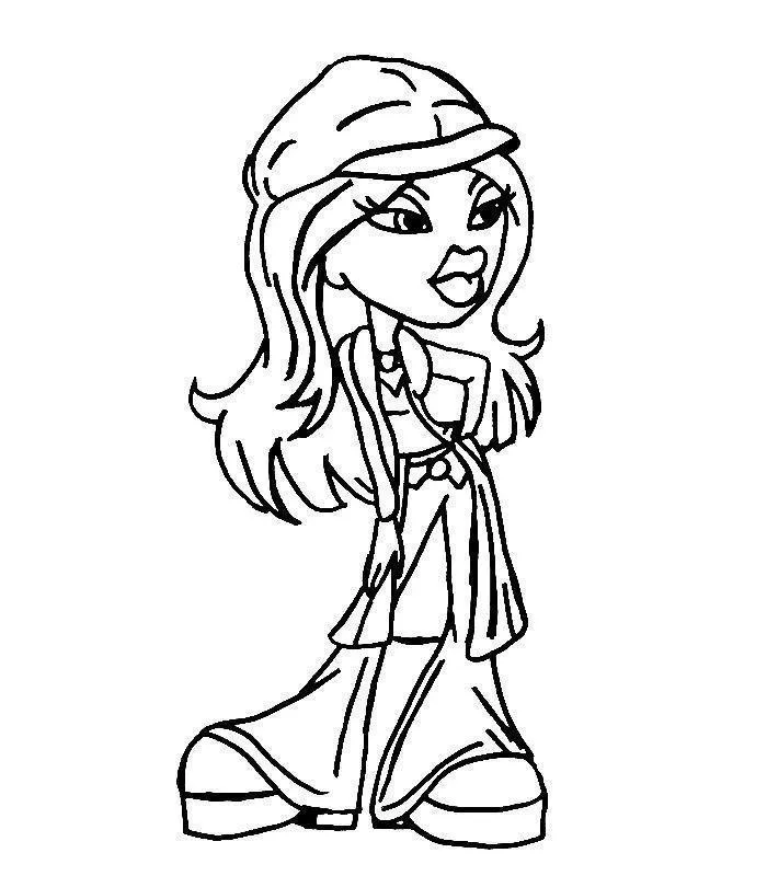 Bratz Coloring Pages – 008