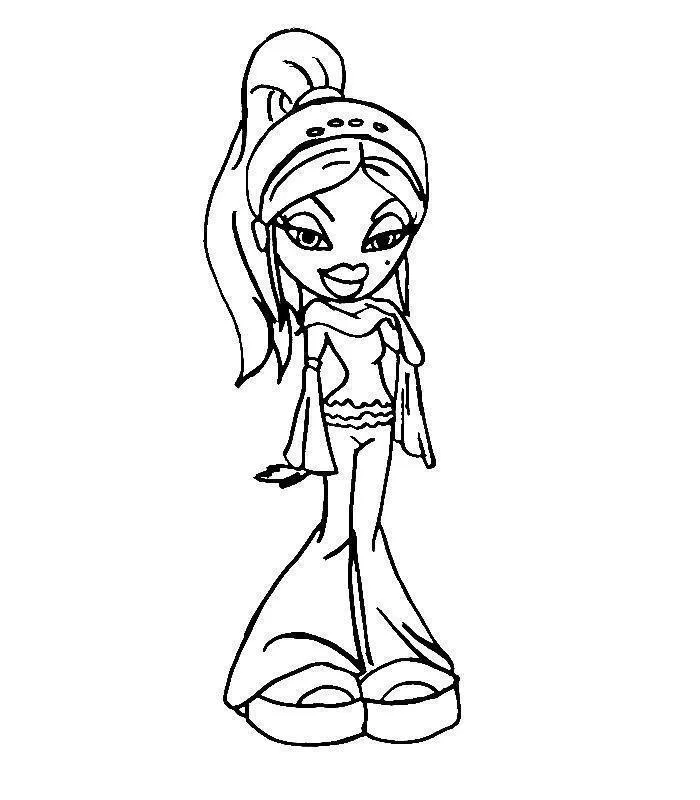 Bratz Coloring Pages – 009