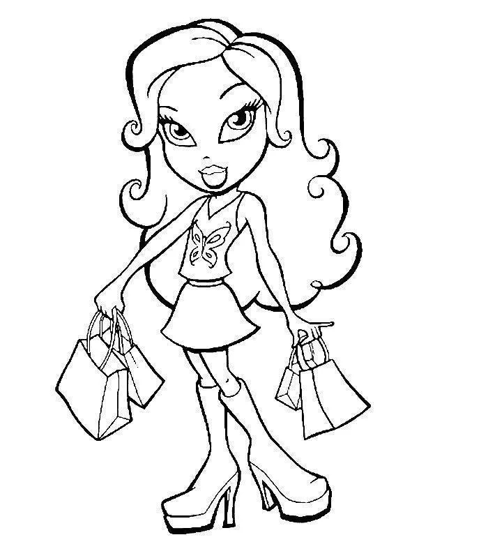 Bratz Coloring Pages – 021