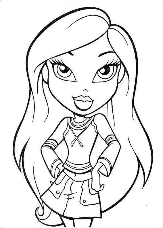 Bratz Coloring Pages – 033
