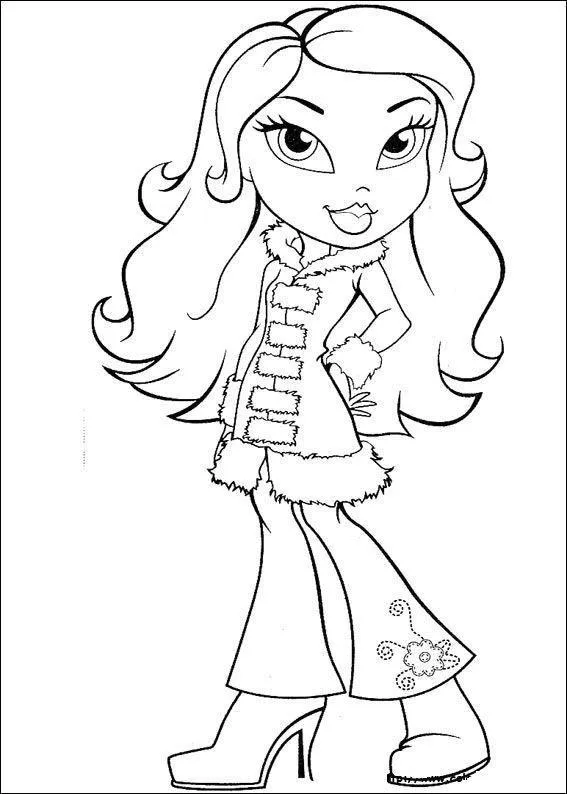 Bratz Coloring Pages – 034
