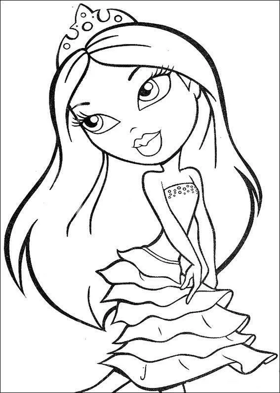 Bratz Coloring Pages – 037
