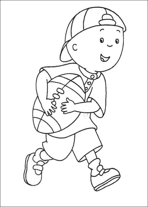 Caillou Coloring Pages – 002
