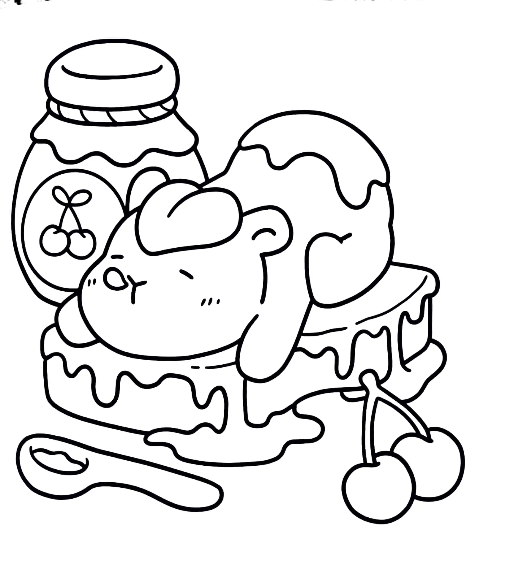 Capybara Coloring Pages – 028