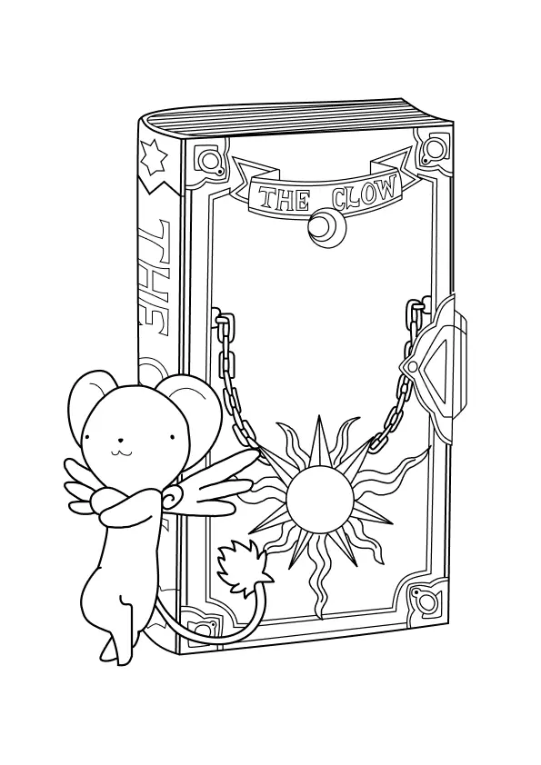 Cardcaptor Sakura Coloring Pages – 013