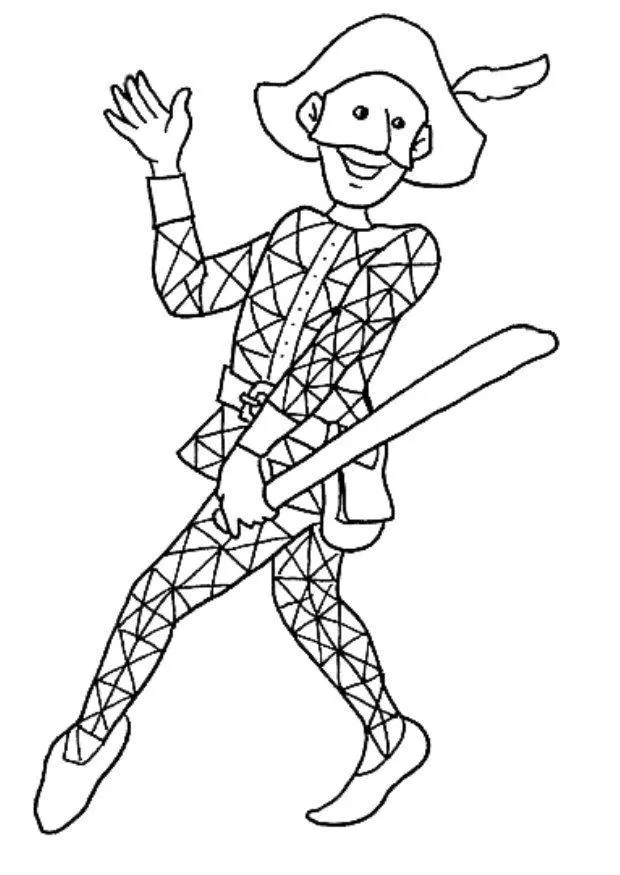 Carnival Coloring Pages – 007