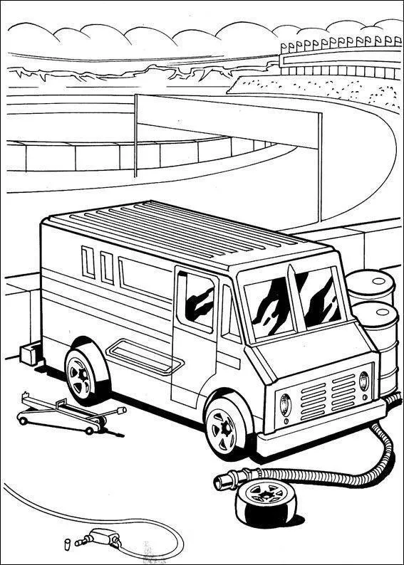 Cars Coloring Pages – 032