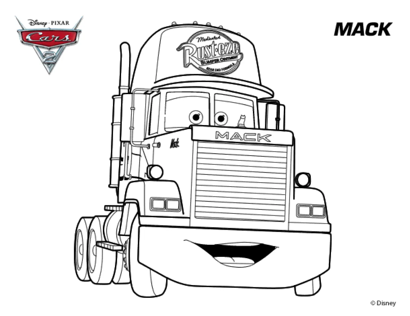 Cars Coloring Pages – 058