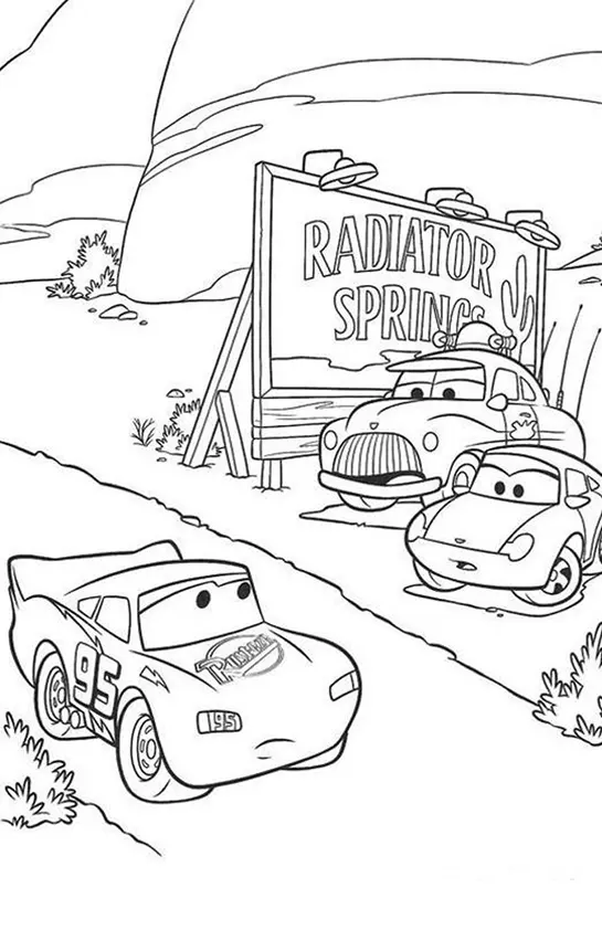 Cars Coloring Pages – 077