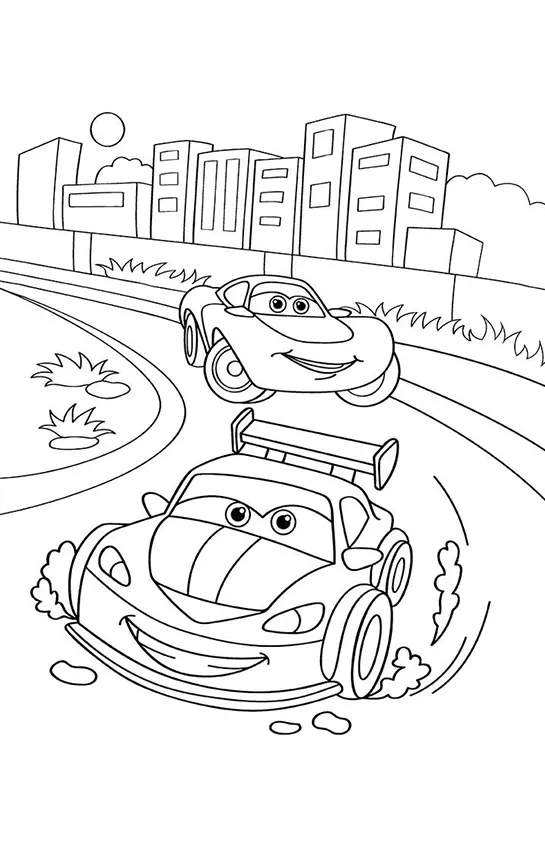 Cars Coloring Pages – 078