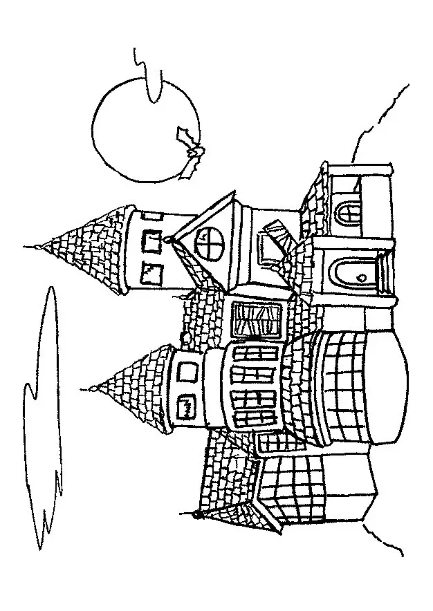 Castles Coloring Pages – 010