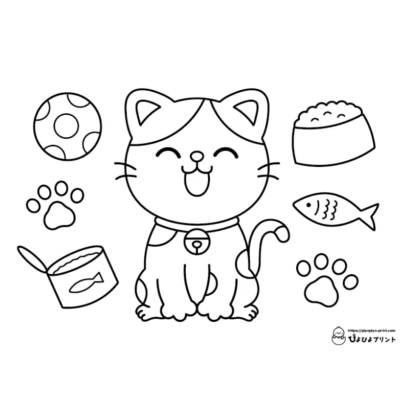Cats Coloring Pages – 012