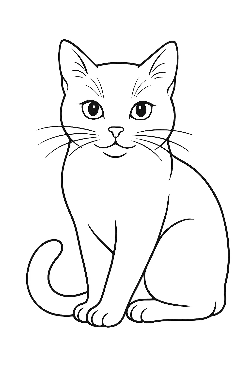 Cats Coloring Pages – 031