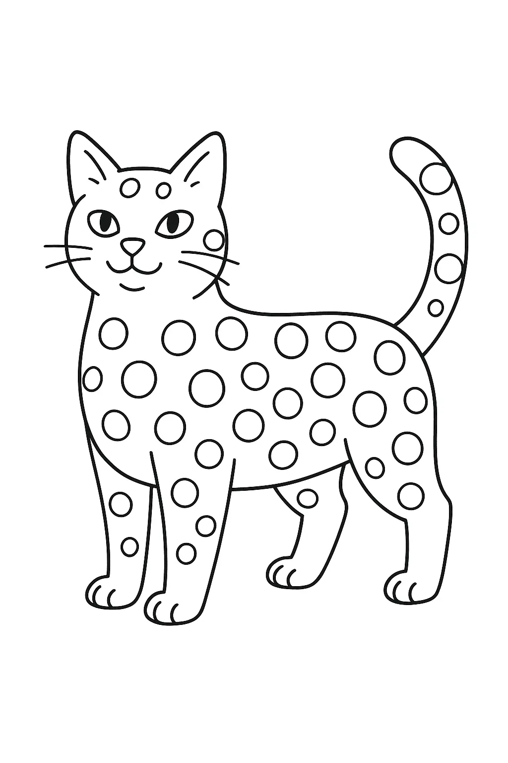 Cats Coloring Pages – 043