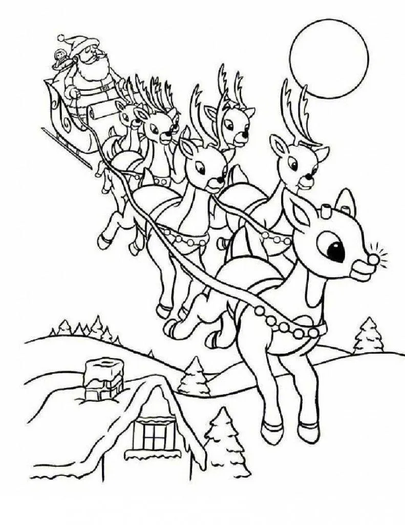 Christmas Coloring Pages – 039