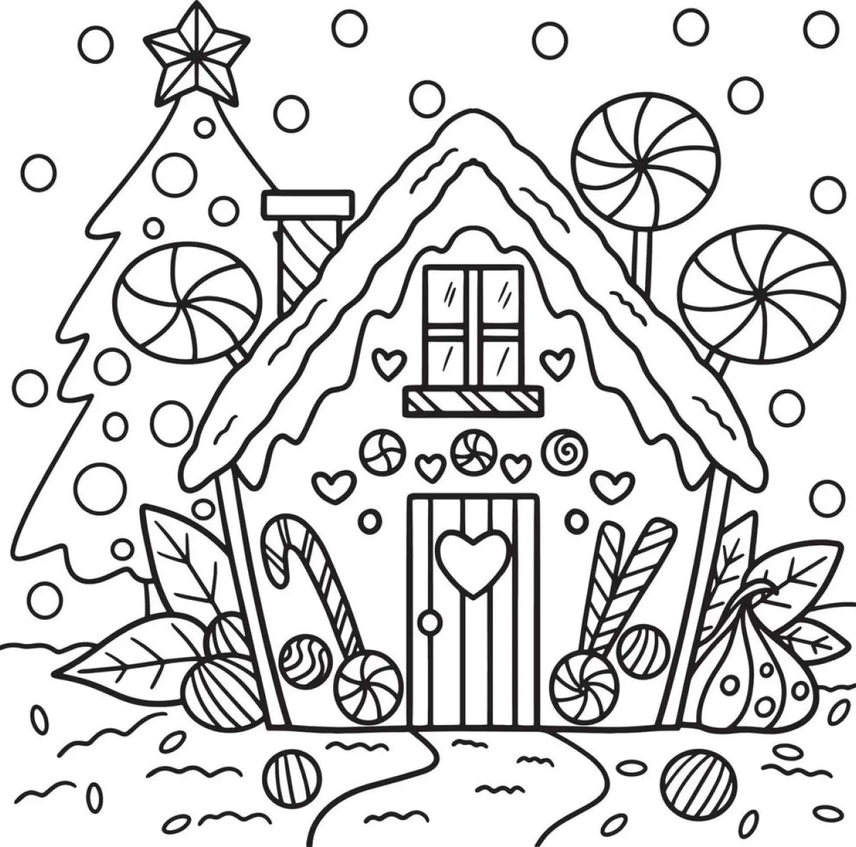 Christmas Coloring Pages – 053