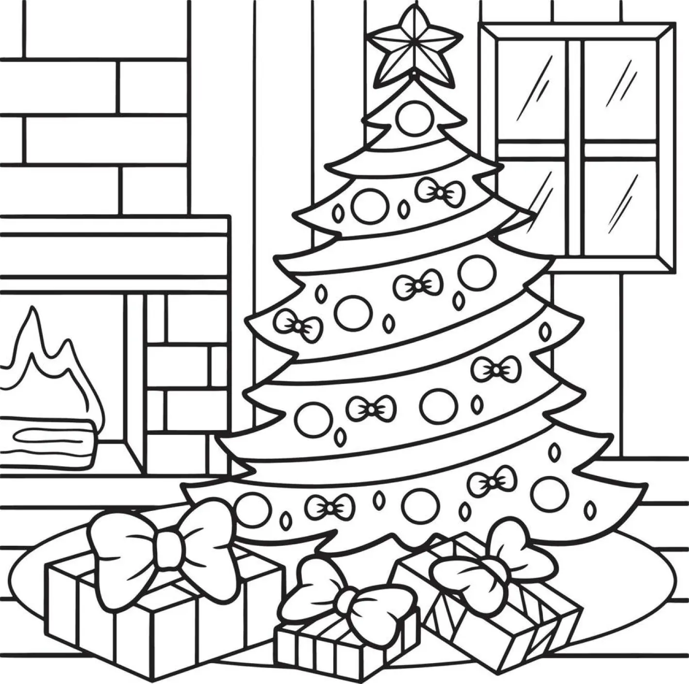 Christmas Coloring Pages – 055