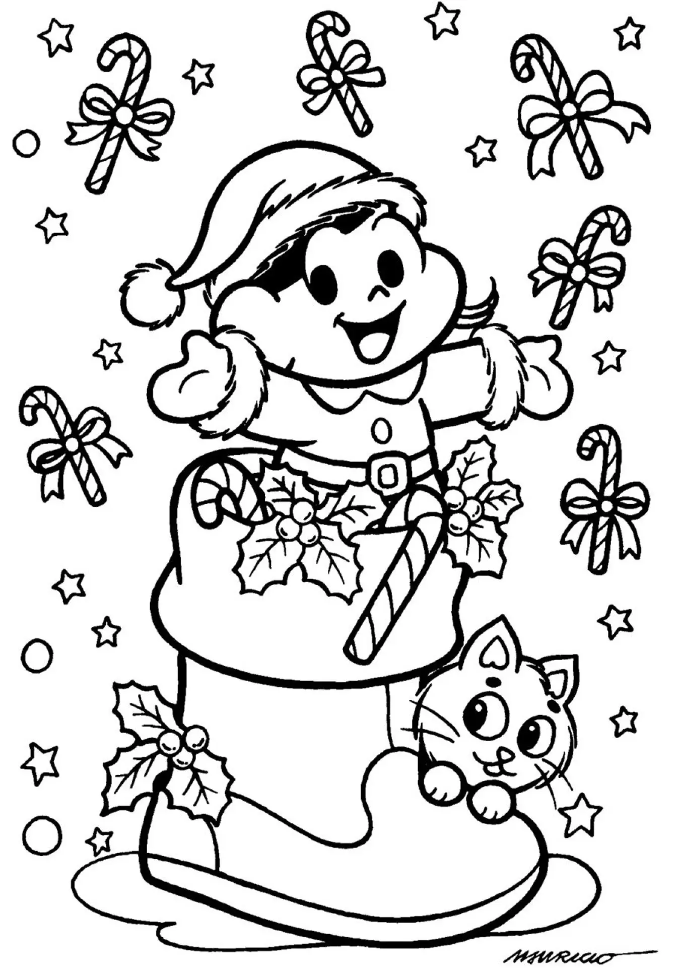 Christmas Coloring Pages – 059