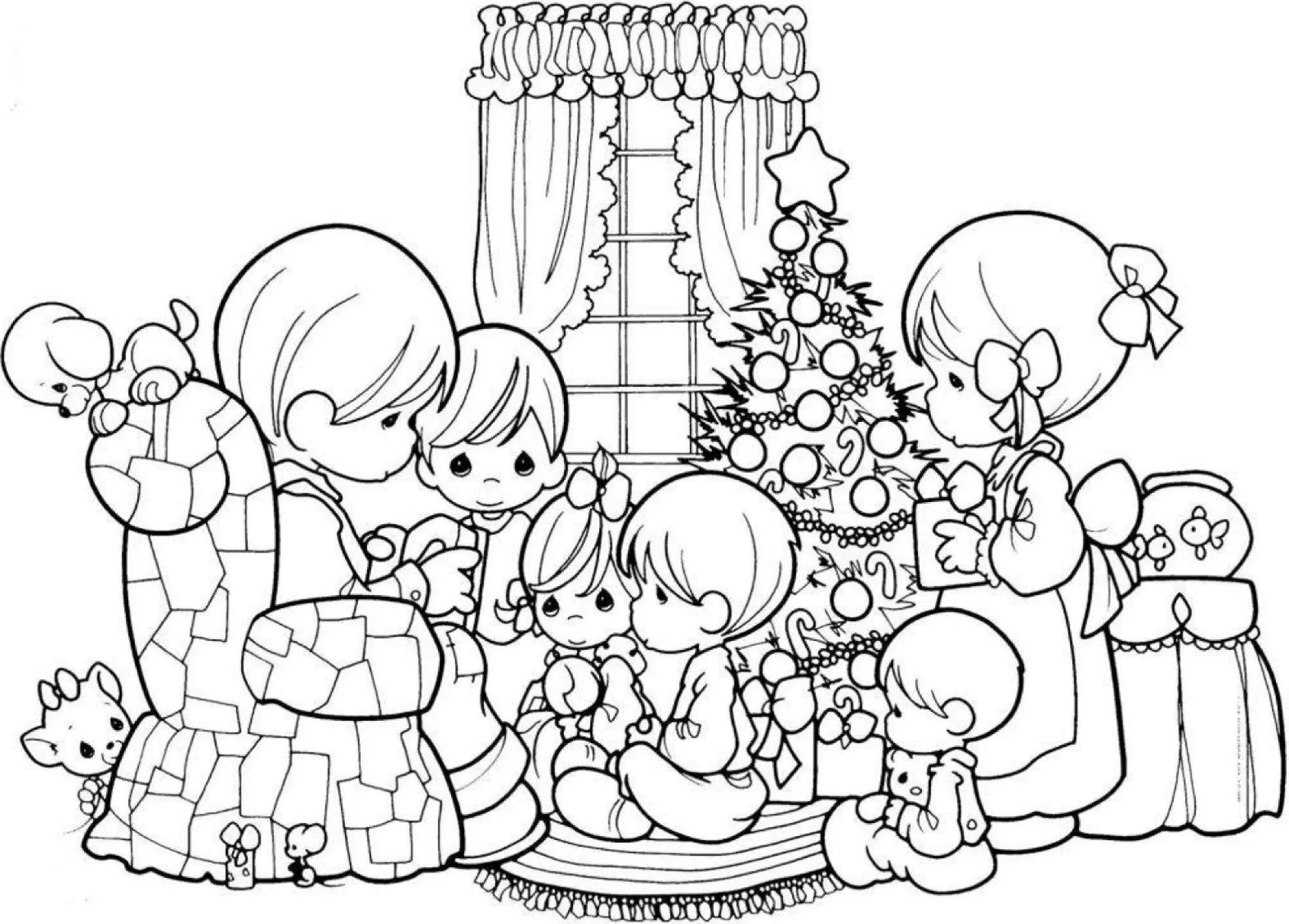 Christmas Coloring Pages – 060