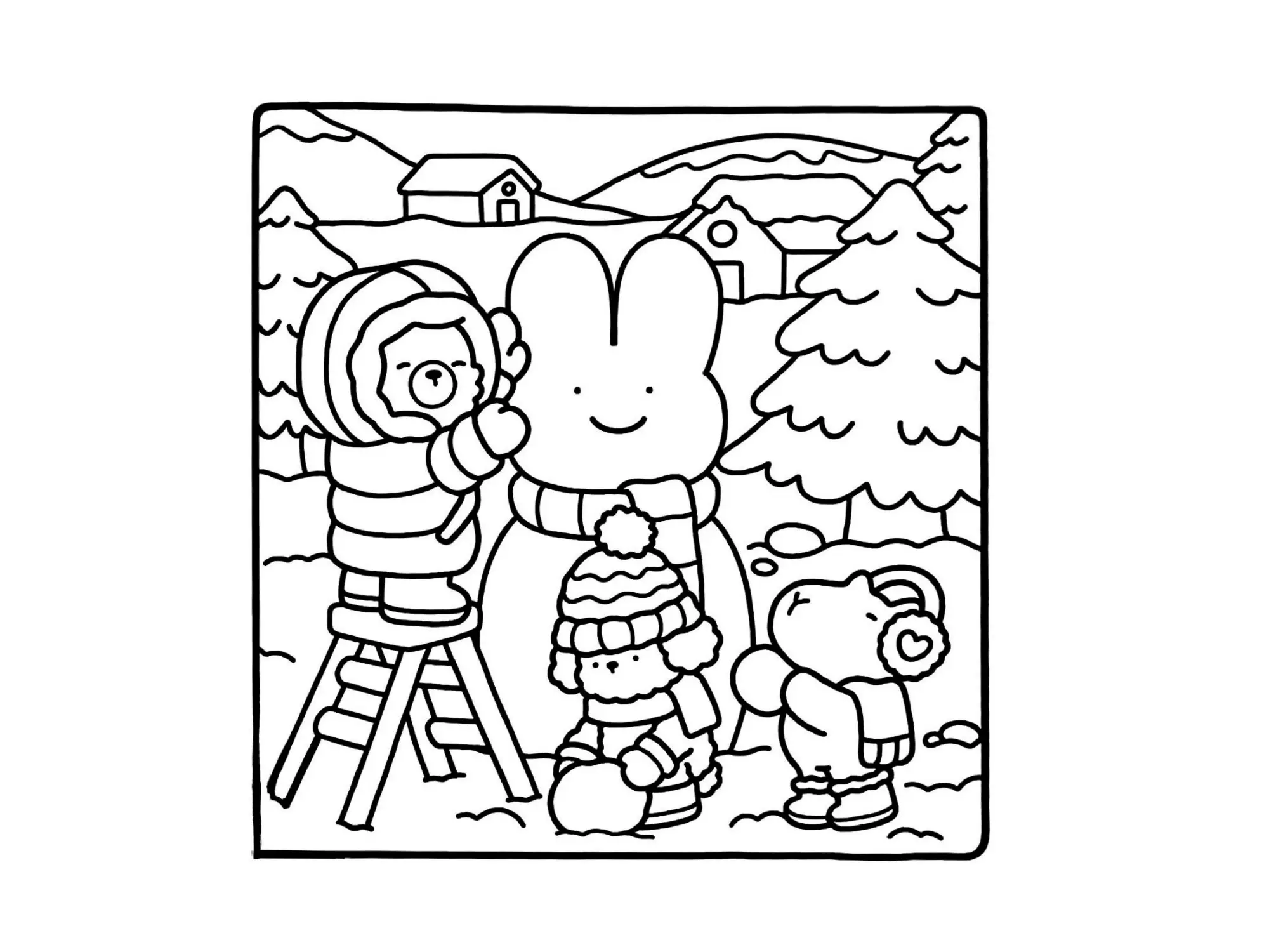 Christmas Coloring Pages – 063