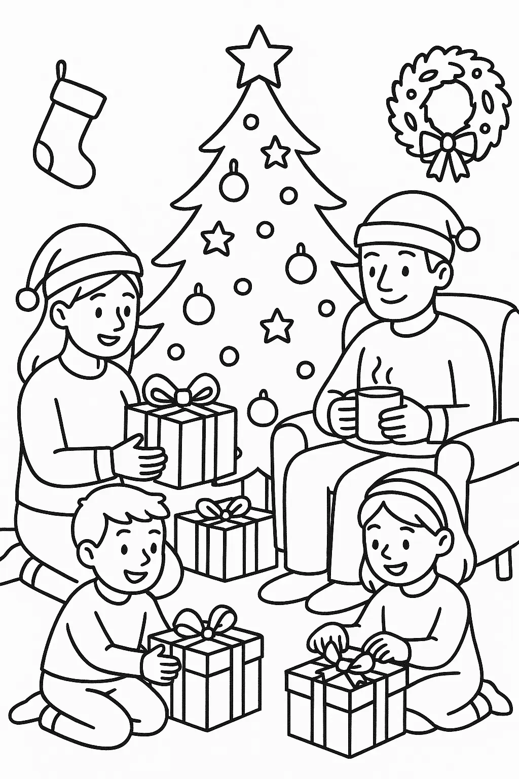 Christmas Coloring Pages – 067