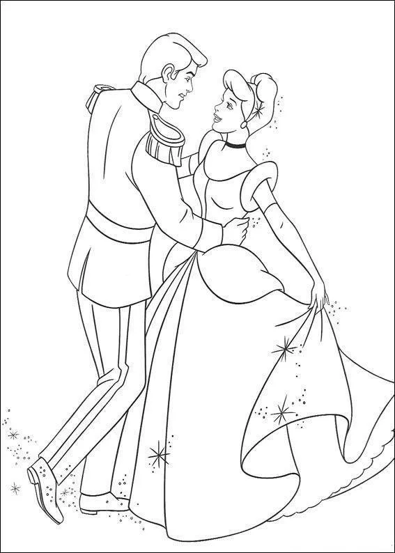 Cinderella Coloring Pages – 012