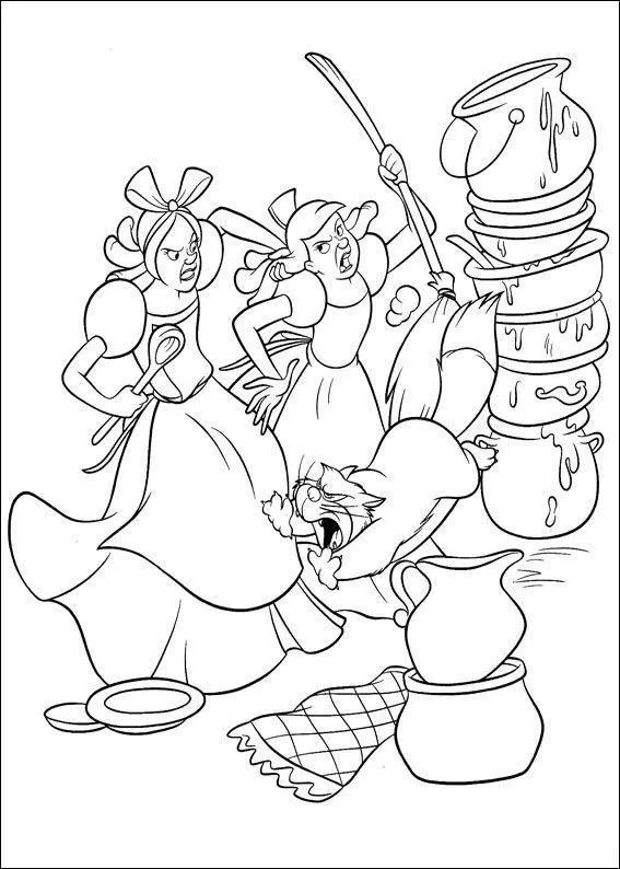 Cinderella Coloring Pages – 021