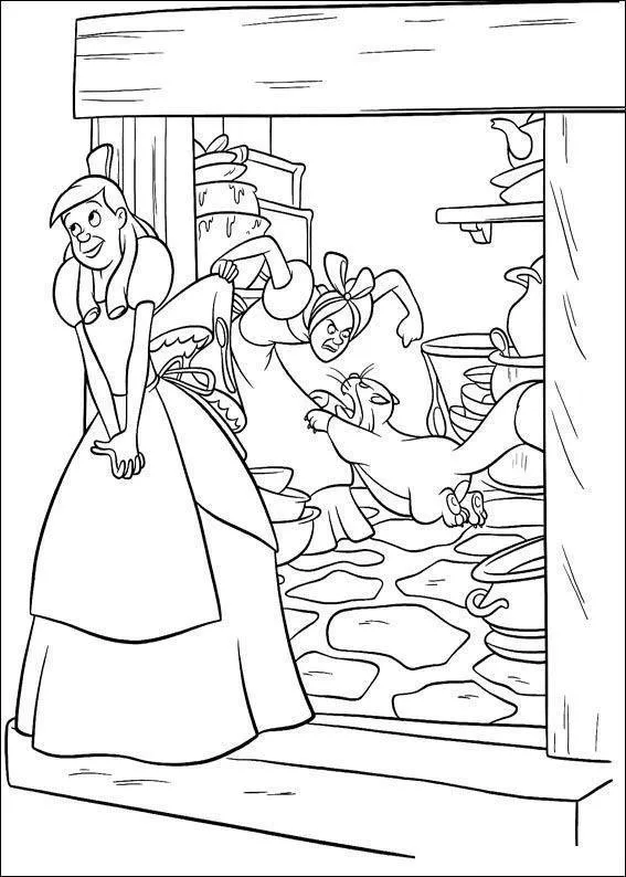 Cinderella Coloring Pages – 022