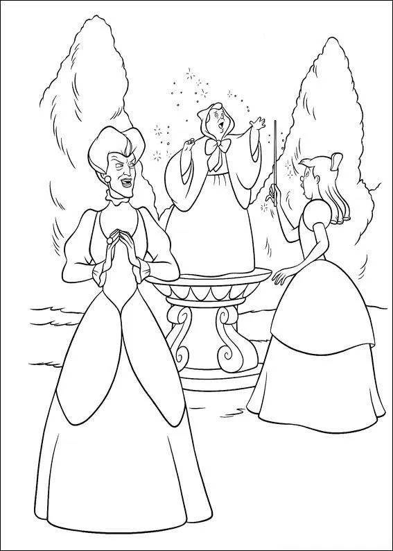 Cinderella Coloring Pages – 026