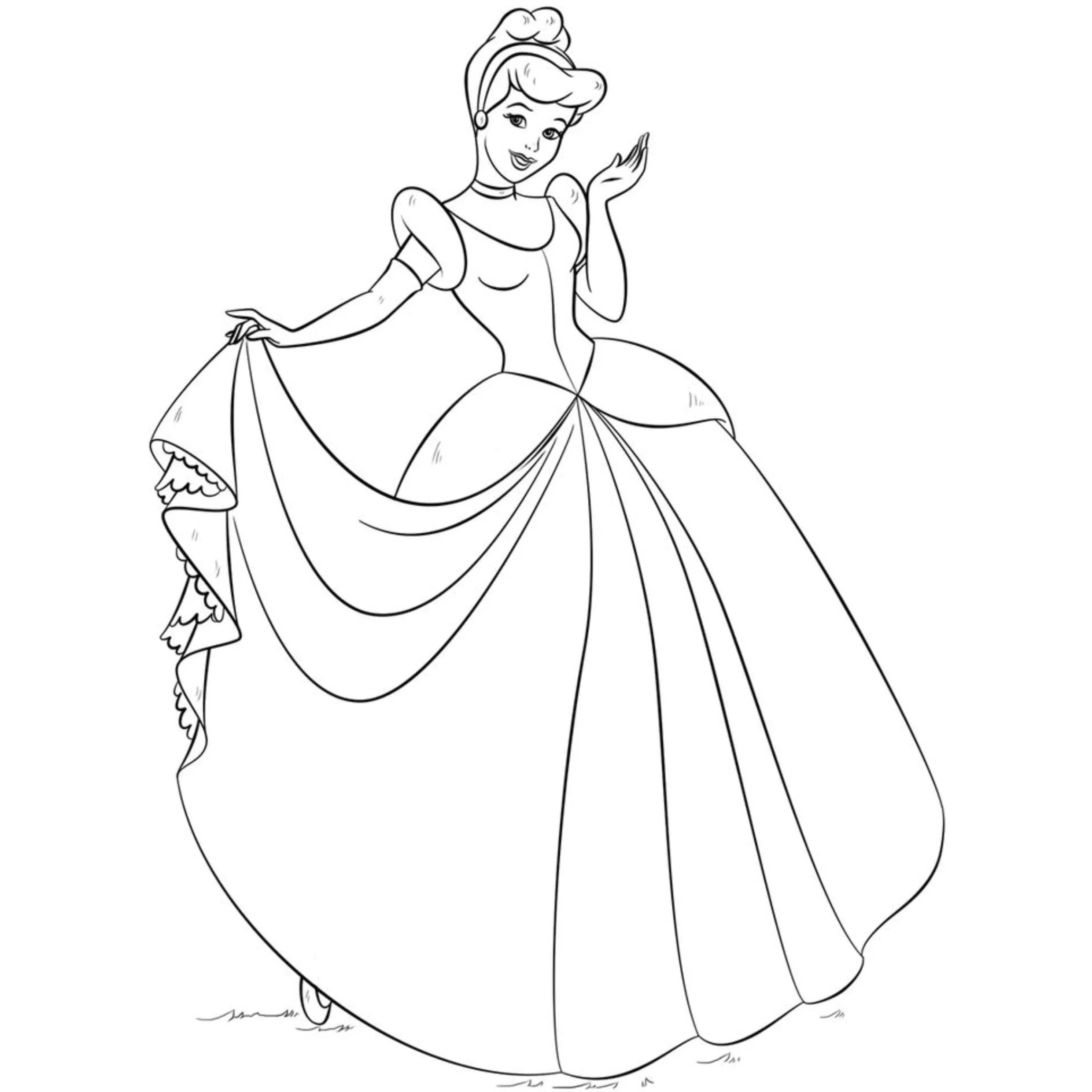 Cinderella Coloring Pages – 031